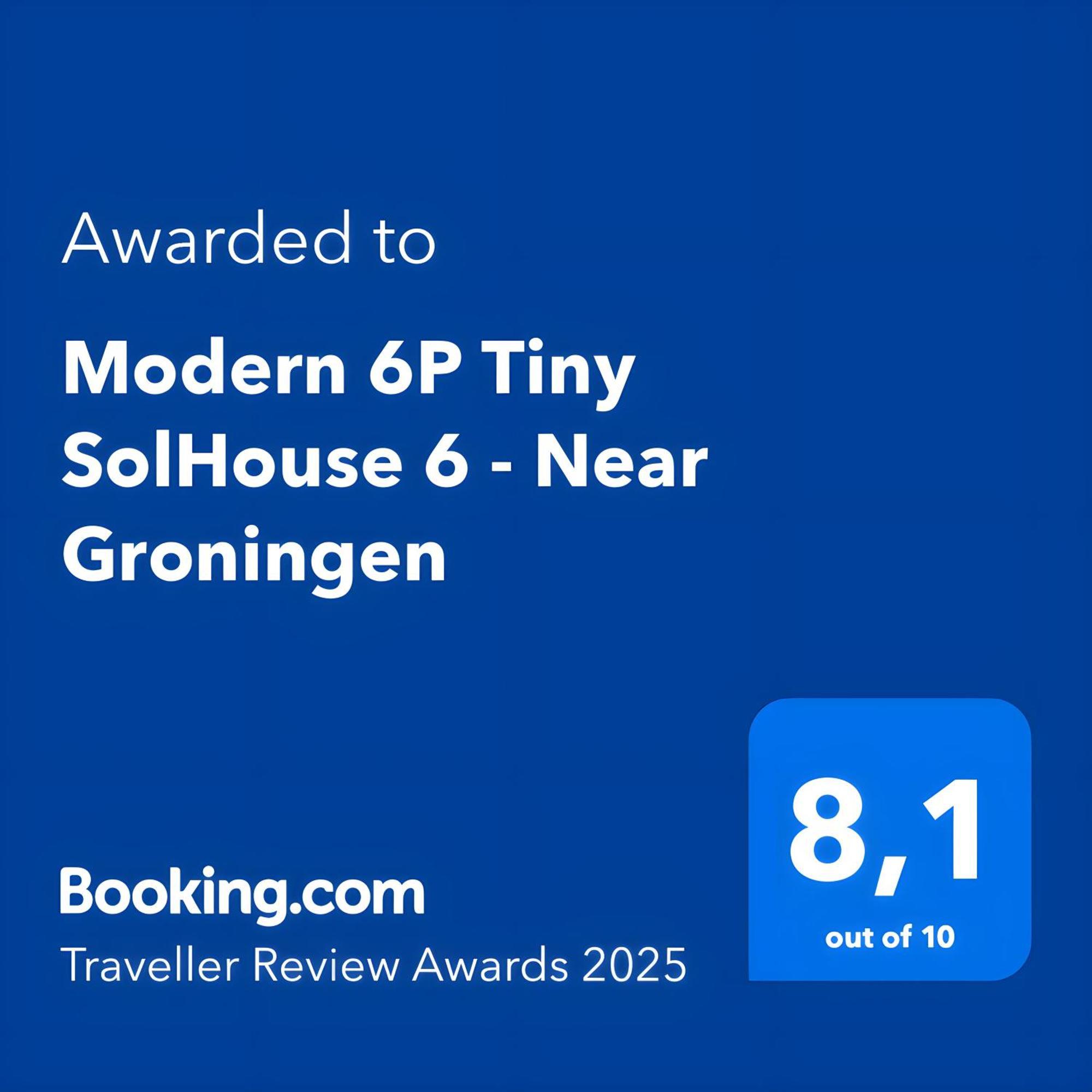 Modern 6P Tiny Solhouse 6 - Near Groningen Villa Kropswolde Exteriör bild